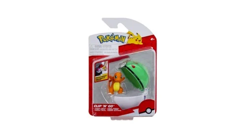 Pokémon - Clip N Go Charmander with Friend Ball (PKW4162), bild 3