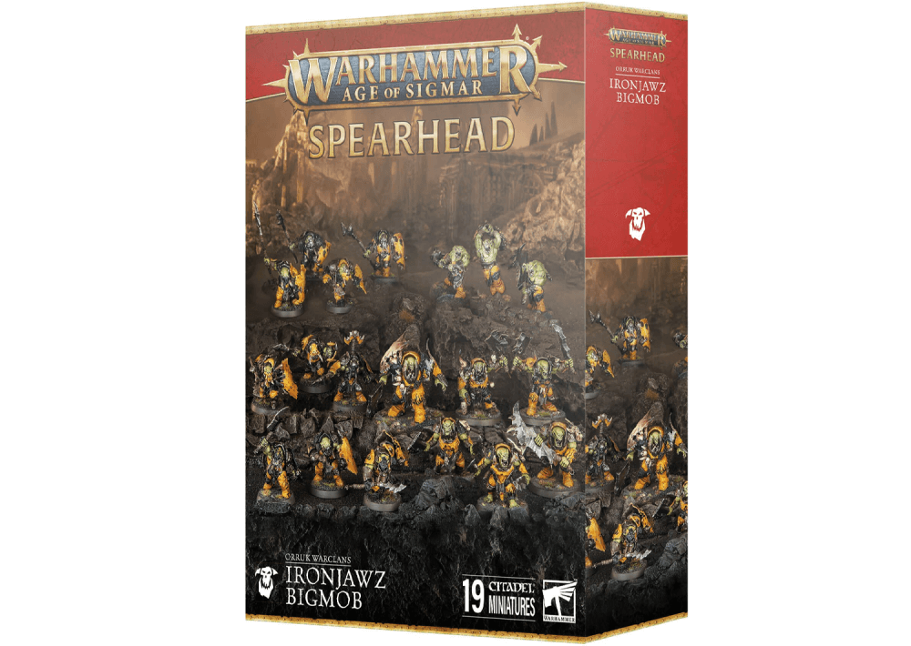 Spearhead: Orruk Warclan Ironjawz Bigmob