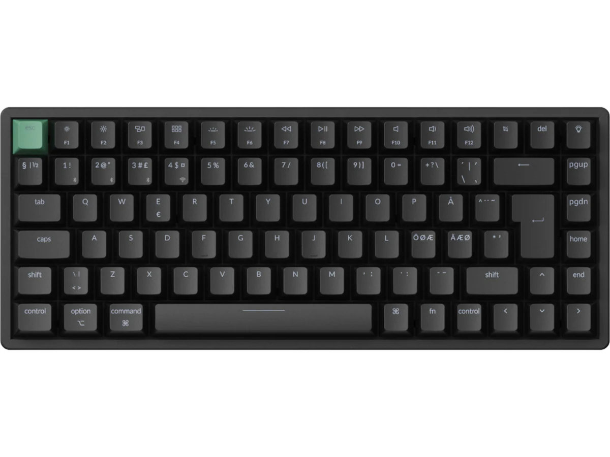 Keychron K2 HE QMK trådlöst gamingtangentbord (svart)