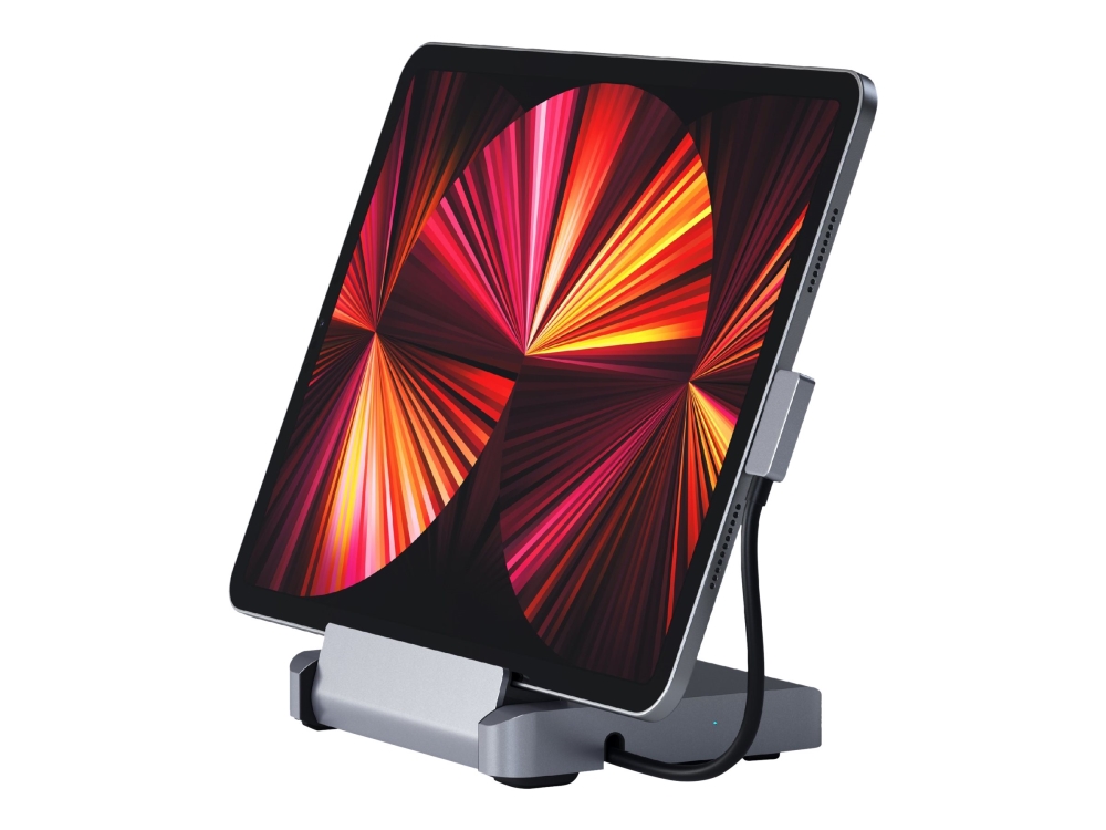 Satechi iPad Pro-hubb för surfplatta (grå)