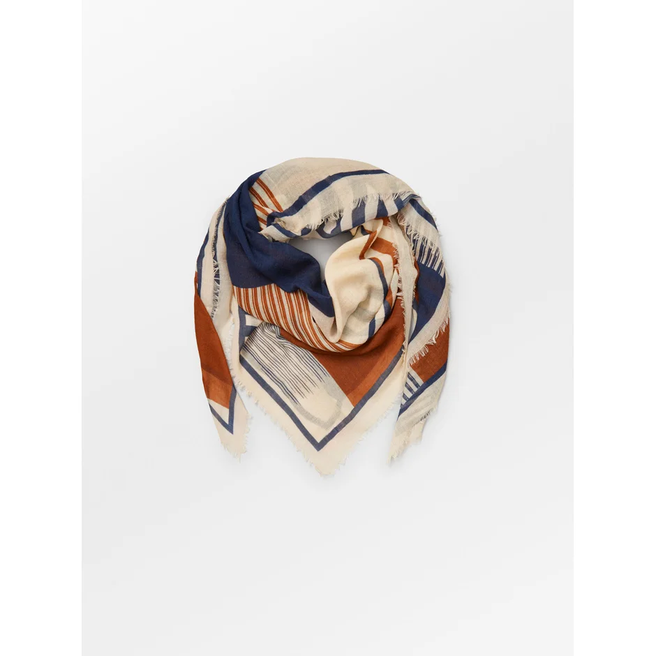 Becksöndergaard Grafia Woo Scarf Semolina 140 x 140 cm