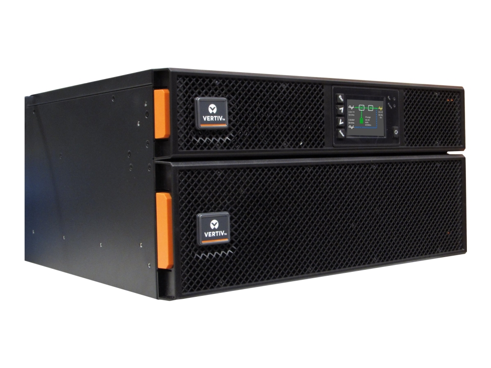 Liebert GXT5 - UPS (rackmonterbar/extern) - AC 230 V - 5000 Watt - 5000 VA - 16 x batteri - utgångskontakter: 6 - 5U
