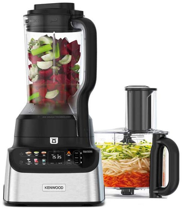 Kenwood FDM73.480SS matberedare 1000 W 3 L, svart/rostfritt stål