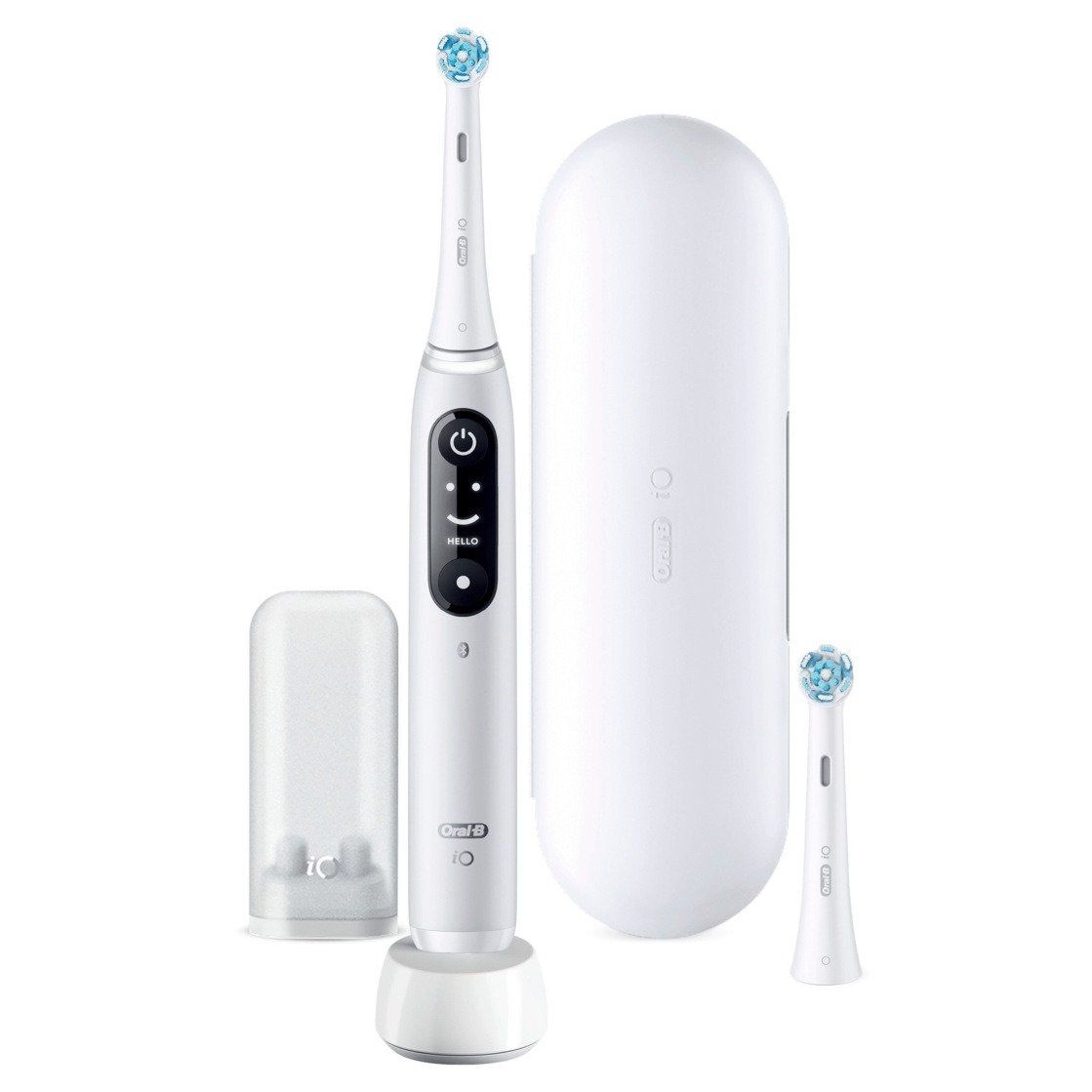 Oral-B iO6 eltandborste, 5 lägen, grå opal, bild 2