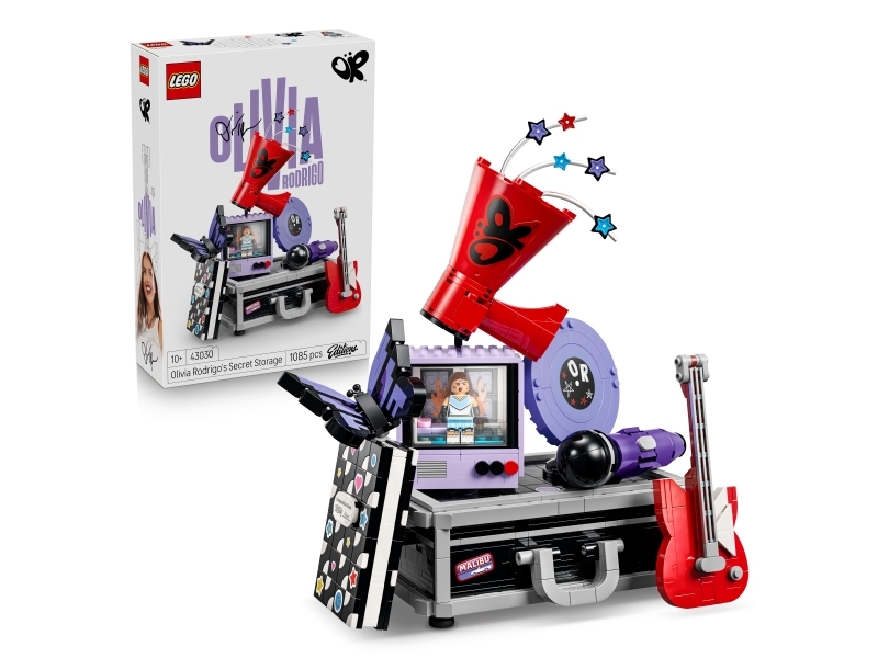 LEGO Editions Music Olivia Rodrigos hemliga förvaring 43030
