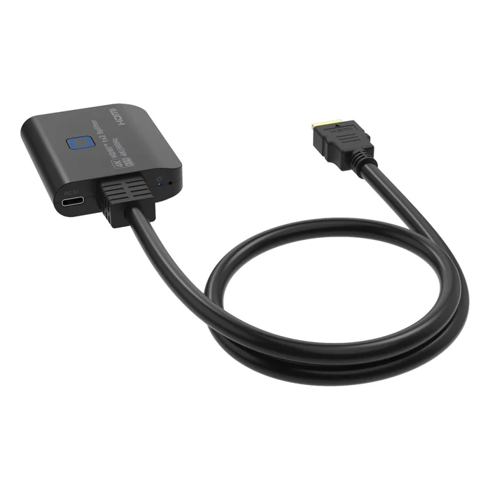 Luxorparts HDMI-splitter mini 4K/60 Hz 2-vägs