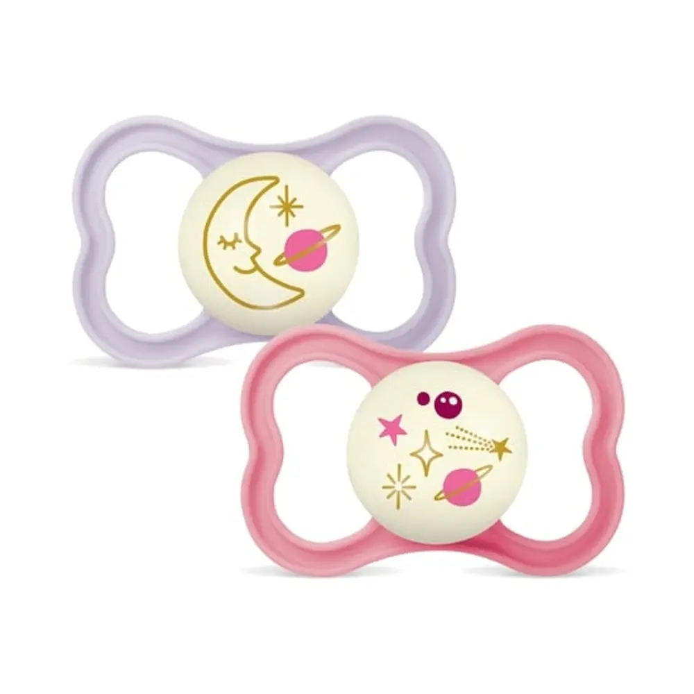 MAM Air Night Silk 6-16m Pink, 2 st, bild 3