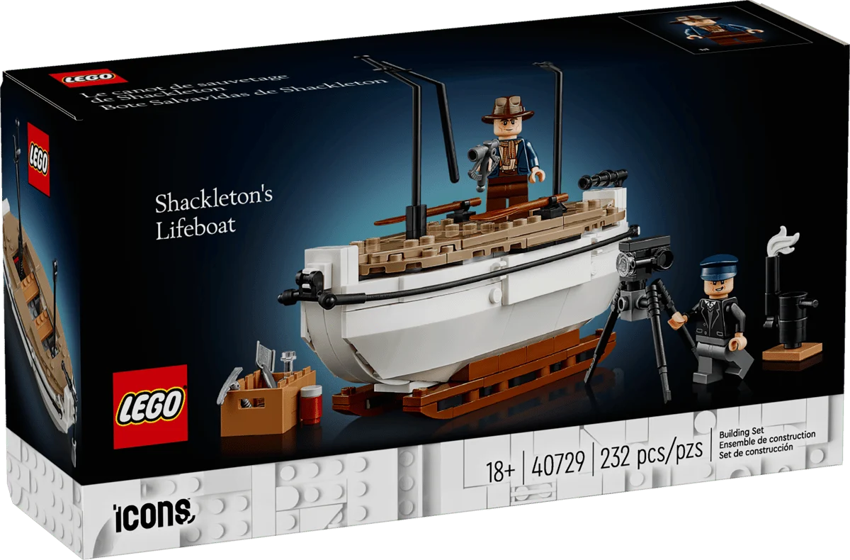 LEGO Icons Shackletons Lifeboat 40729