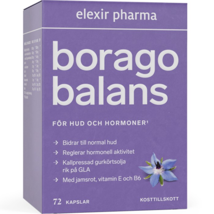 Elexir Pharma Borago 72 kapslar
