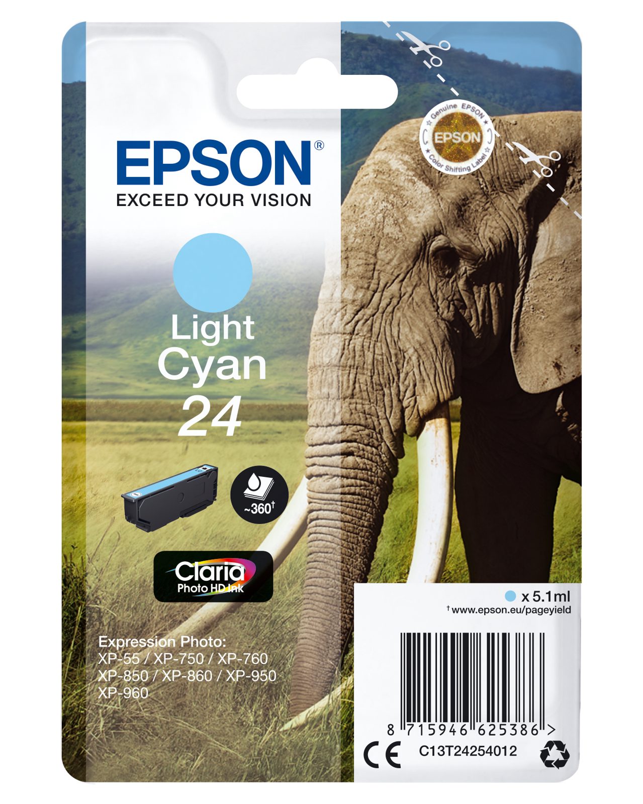 Epson 24 Ljus Cyan, 360 sidor, bild 4