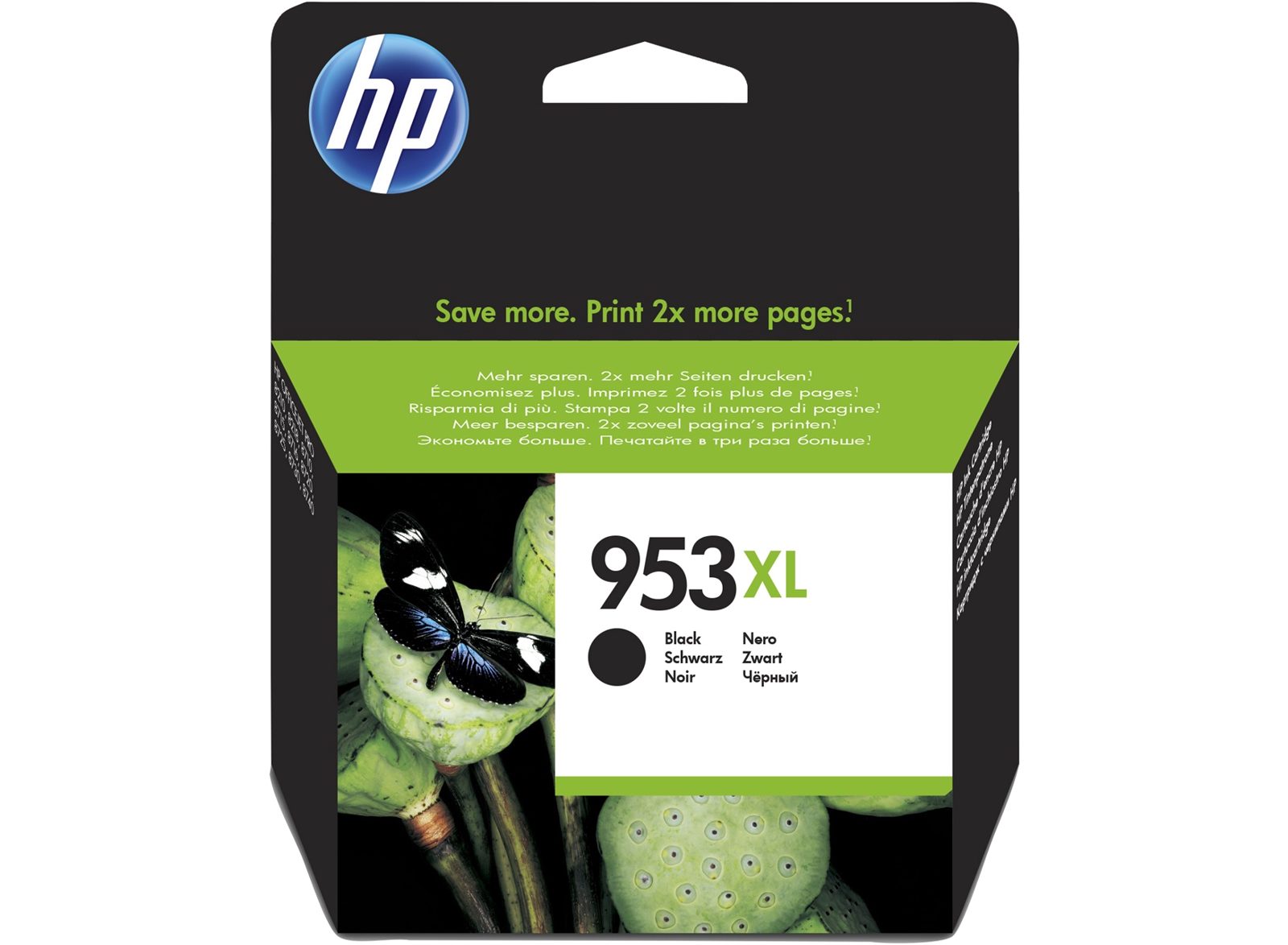 HP 953XL Bläckpatron Svart, bild 3