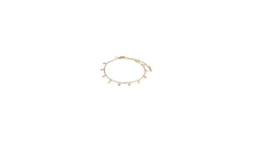 PILGRIM - PANNA Coin Bracelet - Gold Plated - Chain 16 cm + 3 cm Extension, bild 3