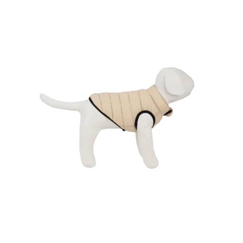 Peppy Buddy - Ultra light dog jacket XXS, Beige 25 cm