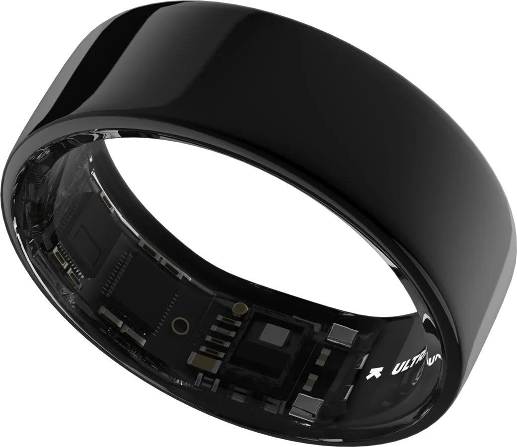 Ultrahuman Ring AIR smart ring, size-08, Aster Black