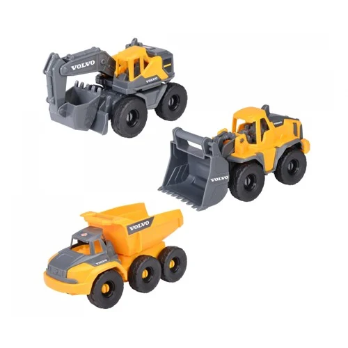 Dickie Toys - Volvo Byggmaskins Set