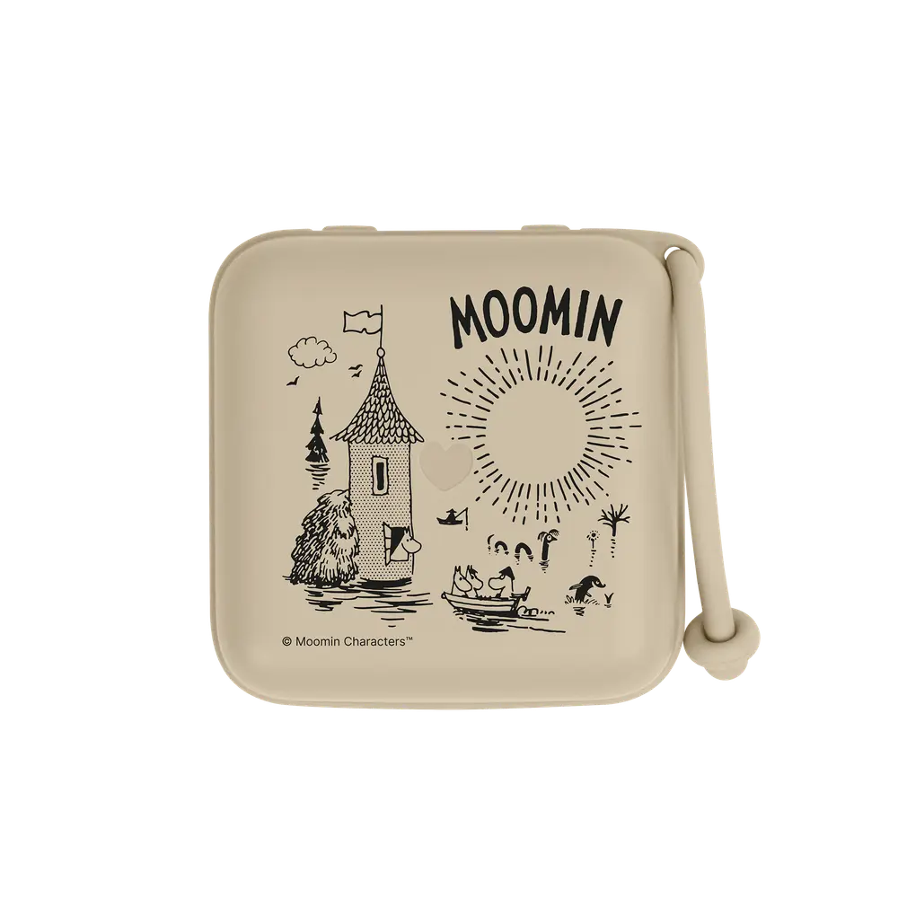 BIBS x Moomins Pacifier Box Vanilla, bild 3
