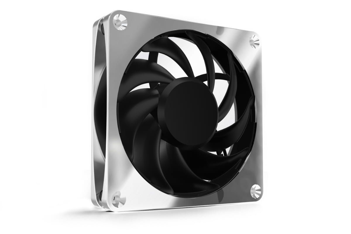 Alphacool Apex Stealth Metall, Fan, 12 cm, 3000 RPM, 49,9 dB, 116,89 cfm, 198,597 m³/h