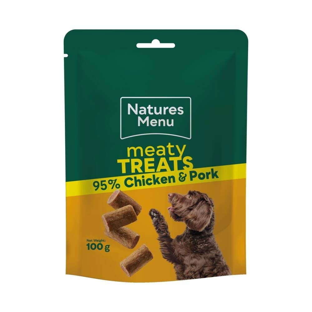 Natures Menu Hundgodis Kyckling & Fläsk 100 g