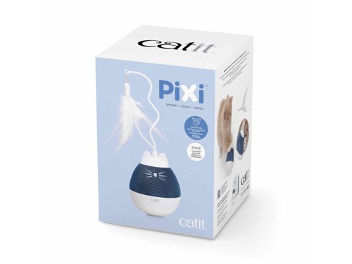 Catit - Pixi Spinner - White & Blue, bild 2