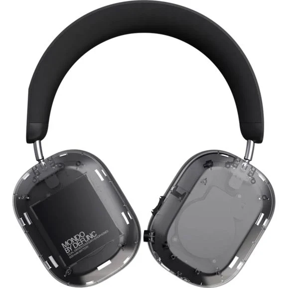 Defunc Mondo trådlösa around-ear hörlurar (transparent), bild 5