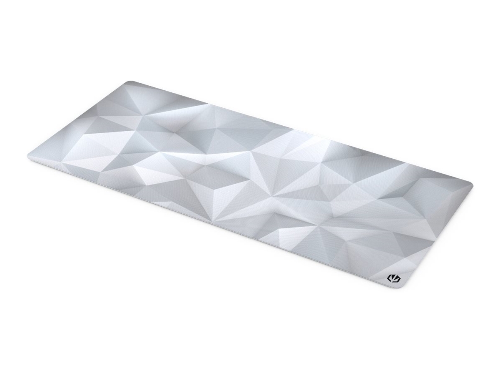 Endorfy Crystal - Musmatta - extra stor - onyx white