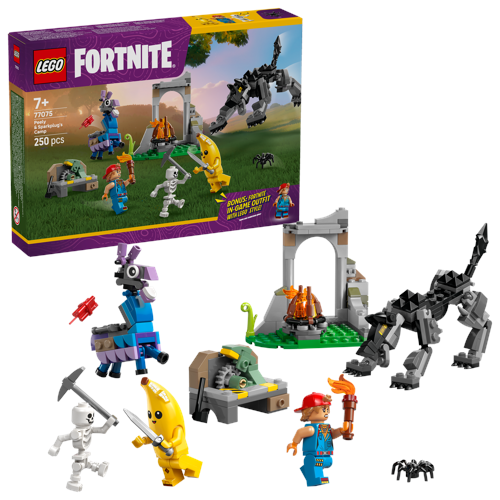 LEGO Fortnite Peely & Sparkplugs läger 77075