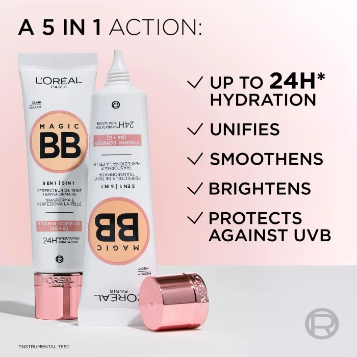 Loreal Paris Magic BB Cream, Transforming Skin Perfector 1 Very Light, bild 3
