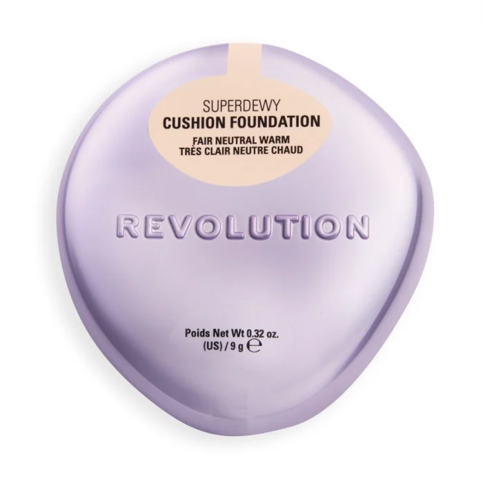 Revolution Superdewy Cushion Foundation Fair Neutral Warm 9g, bild 5