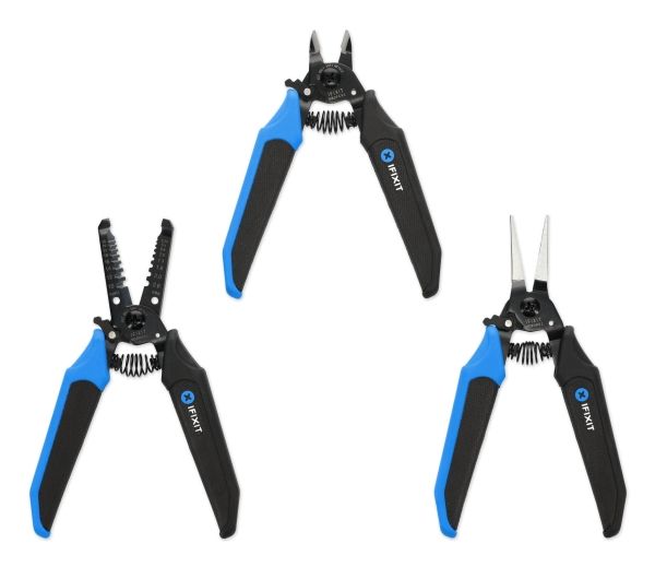 iFixit IF145-550-1, Tångset, Svart, Blå