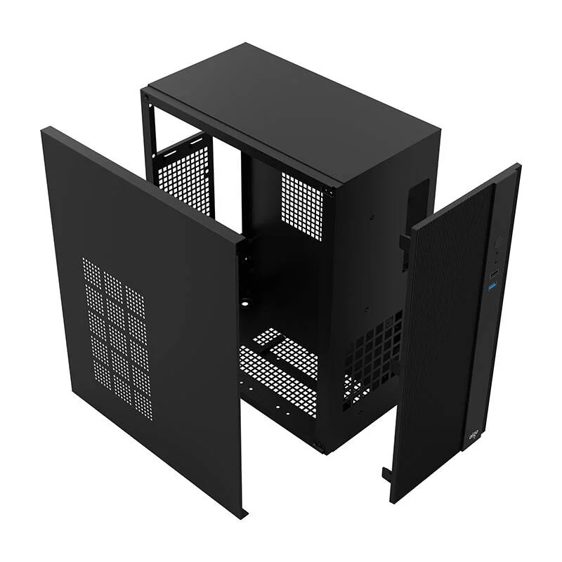 Darkflash Computer Case Q15 (Black) - Chassi - Minitower - Svart
