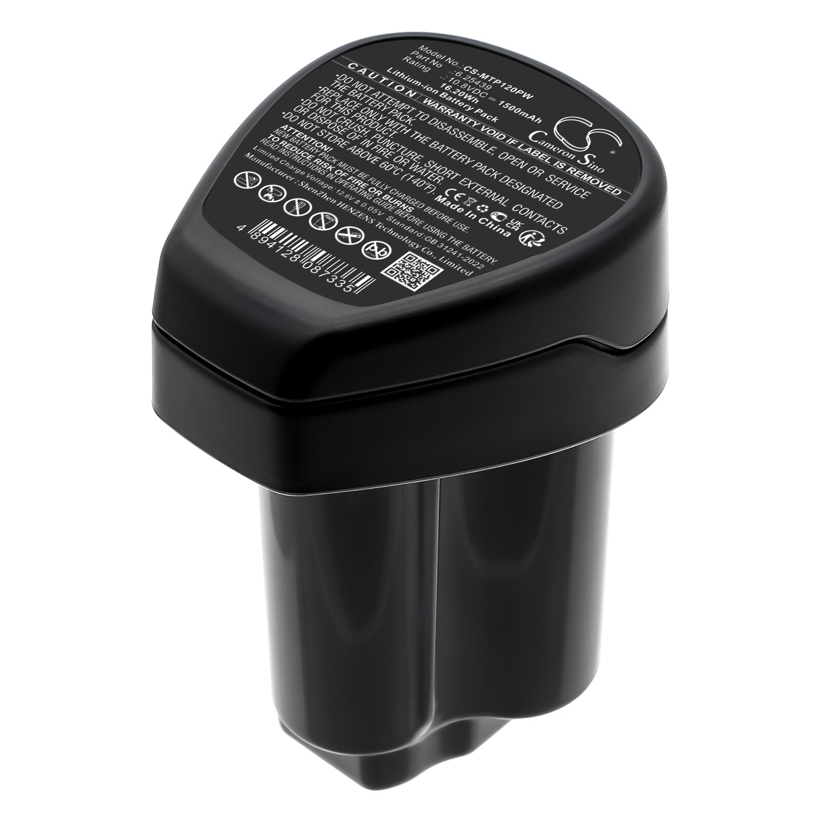 Batteri till Elverktyg för Metabo PowerImpact 12, PowerLED 12, PowerMaxx 12 m.fl., bild 3
