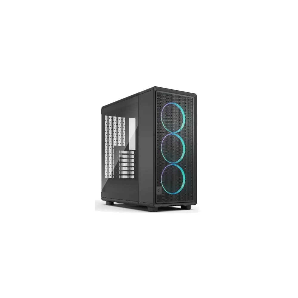Fractal Epoch RGB PC-chassi (svart/ljustonad)