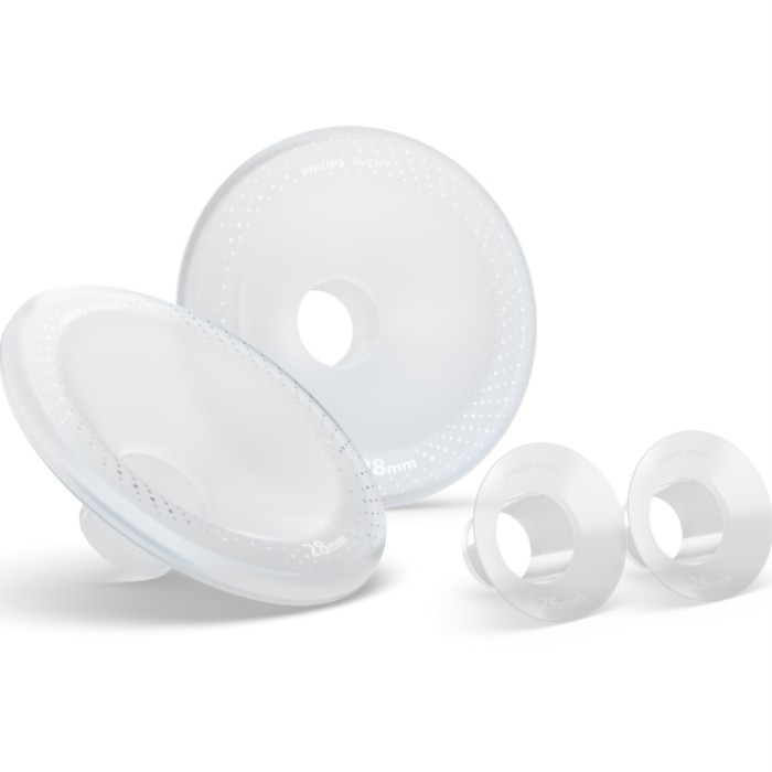 Philips Avent 26 mm och 28mm bröstskyddsinsatser (för Philips Avent Hands-Free uppsamlingskoppar)