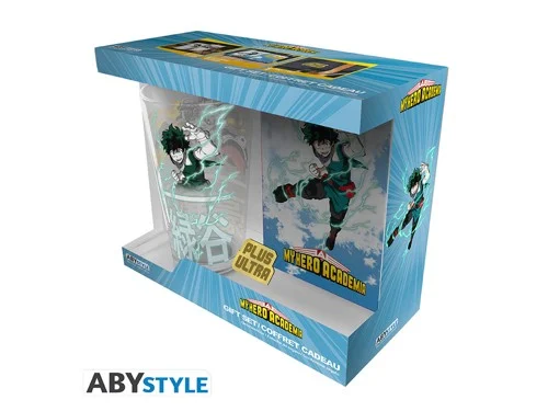 My Hero Academia - XXL Glass + Pin + Pokcet Notebook Pack (Heroes), bild 2