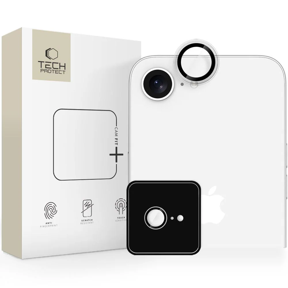 Tech-Protect Camring Fit+ Linsskydd för iPhone 16e - Klar