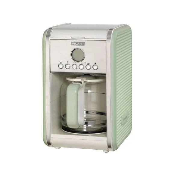 Ariete 1342 Vintage - Kaffemaskin - 12 koppar - grön, bild 2