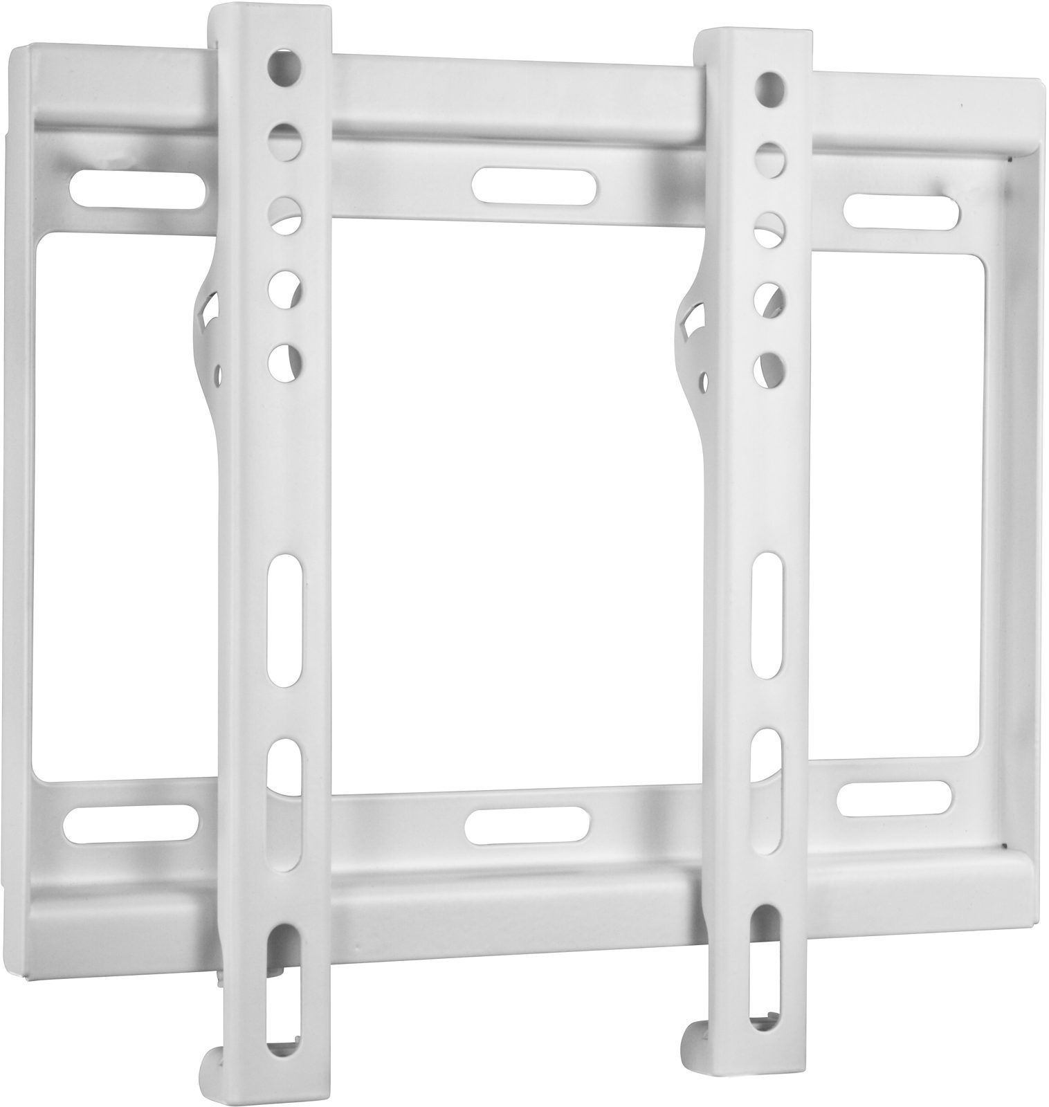 DELTACO Väggfäste, 23-42", 40 kg, VESA 75x75-200x200mm, vit, bild 3