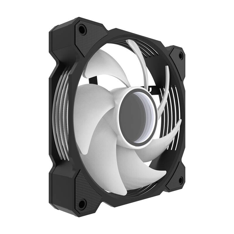 Darkflash DR08 3-in-1 Cooling Fan (Black) - Chassi fläkt - 120mm - Svart med RGB LED - 30 dBA, bild 4