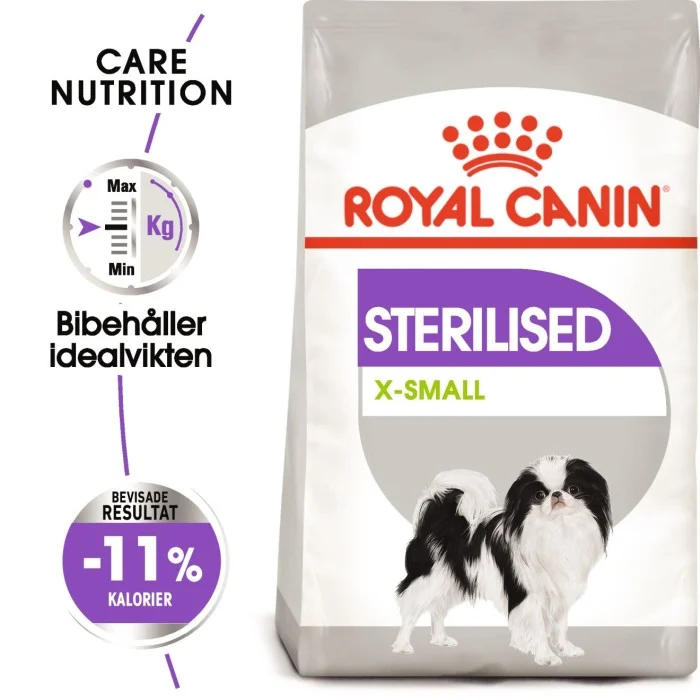 Royal Canin Sterilised X-Small Adult Torrfoder för hund 1,5 kg