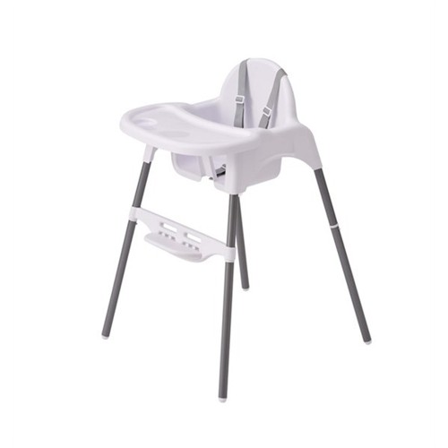 BabyDan - TinyDine 2-in-1 High Chair - White - 93 x 61 x 59 cm