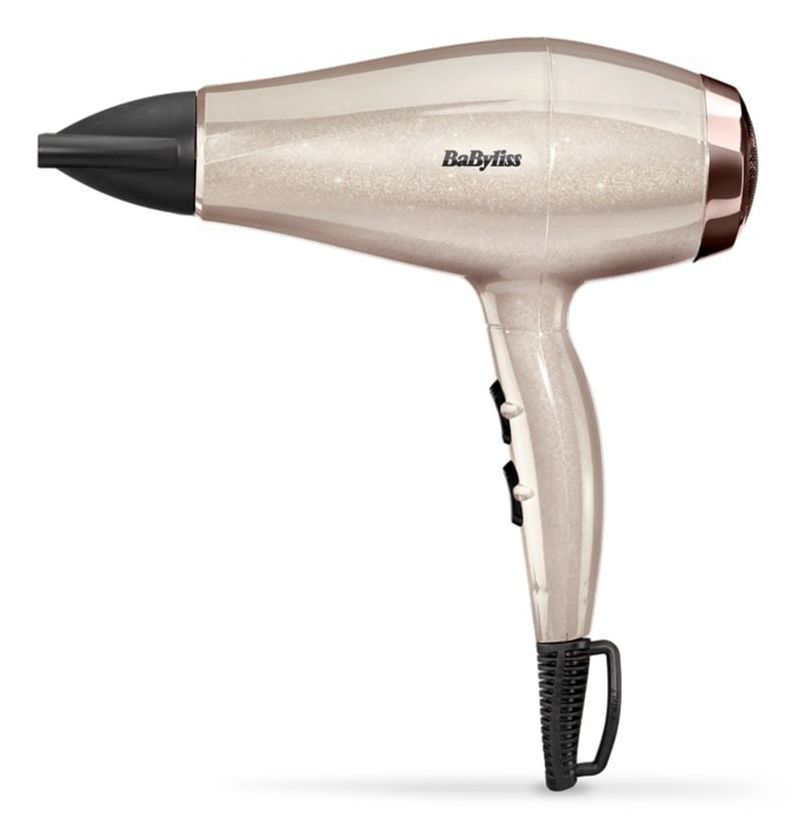 BaByliss 5914PE hårtork 2000 W, svart, guld, roséguld