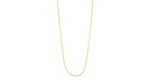 PILGRIM - PARISA Flat Link Chain Necklace - Gold - 40 cm, bild 3