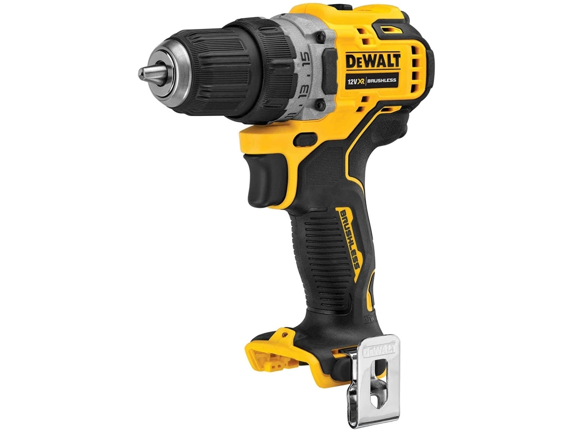 DeWALT DCD701N-XJ, Eldriven skruvdragare, Svart, Gul, 12 V, 230 mm, 165 mm, 75 mm - SOLO