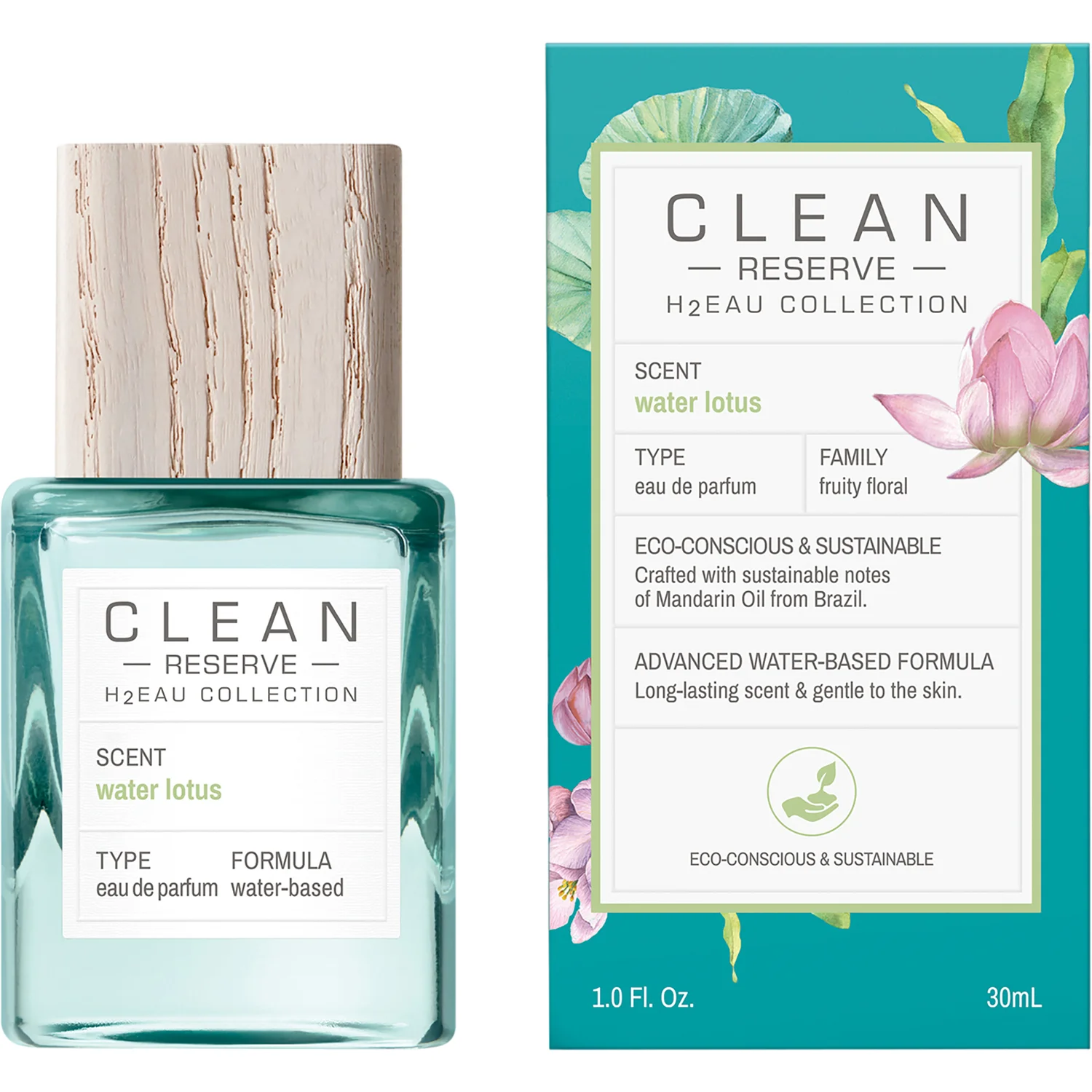 Clean Reserve H2EAU Water Lotus Eau de Parfum 30 ml, bild 2