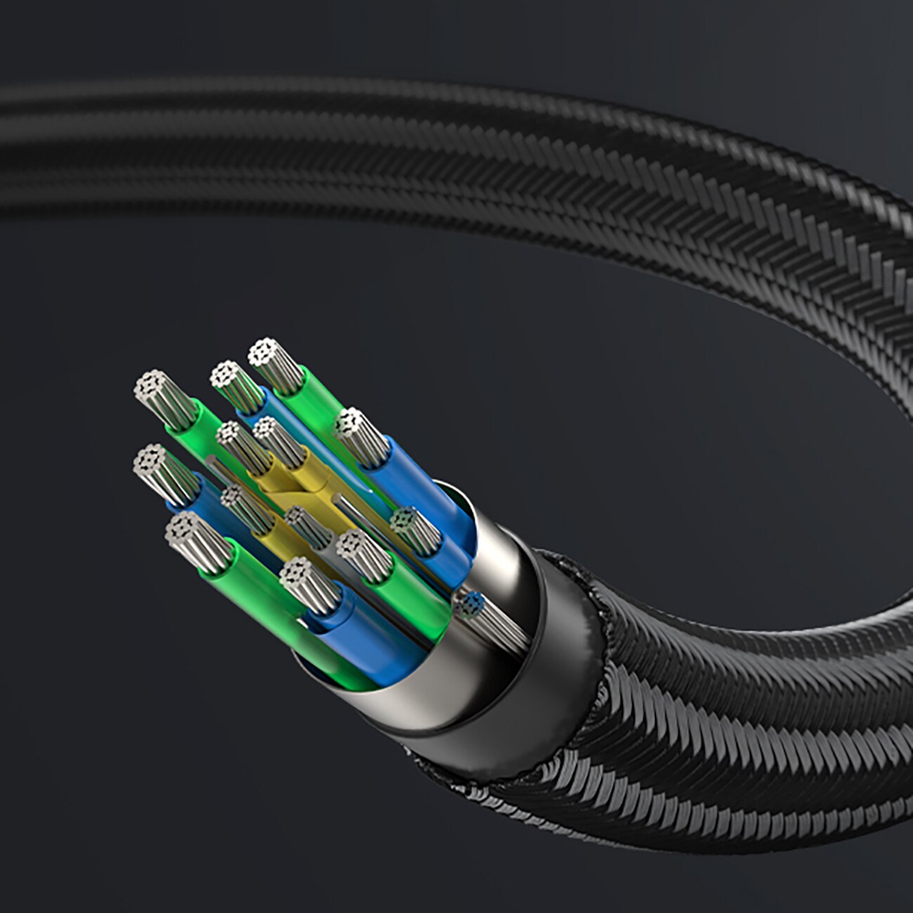 Orico H8CY HDMI 2.1 8K 60 Hz HDMI-kabel 3 m – svart, bild 5