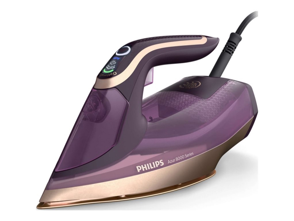 Philips Azur 8000 DST8040/30 ångstrykjärn, 3000 W, 350 ml, lila