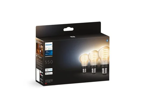 Philips Hue WA Filament smart glödlampa 3STK 7W E27 A60, bild 2