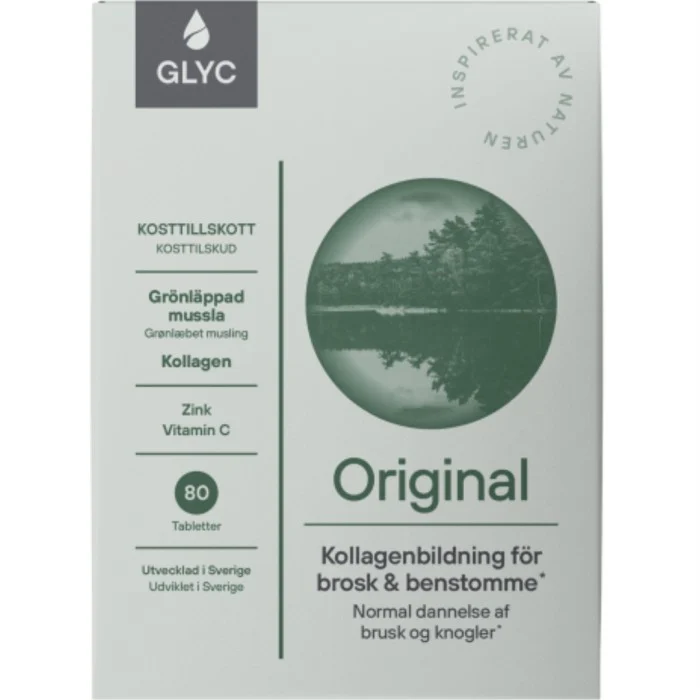 GLYC Original Kollagenbildning för brosk, 80 st