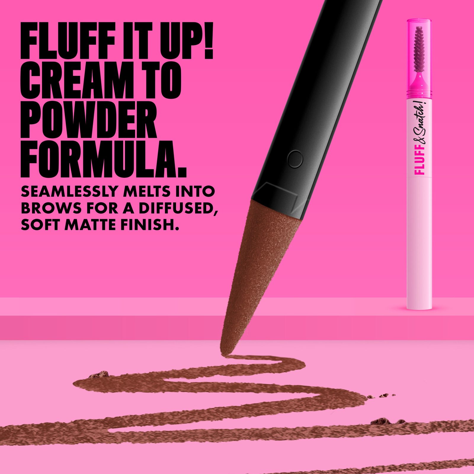 NYX PROFESSIONAL MAKEUP Fluff & Snatch Brow Powder Pen 04 Rich Auburn, bild 3