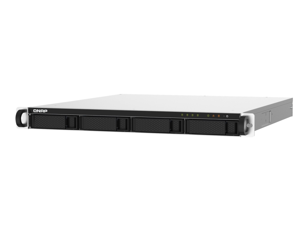 QNAP TS-432PXU - NAS-server - 4 fack - kan monteras i rack - SATA 6Gb/s - RAID 0, 1, 5, 6, 10, JBOD - RAM 2 GB - 2.5 Gigabit Ethernet / 10 Gigabit Ethernet - iSCSI support - 1U